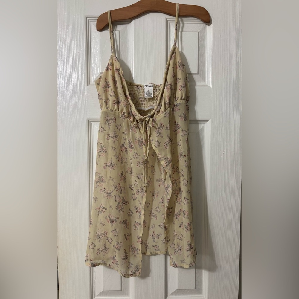 Persaya Y2K Floral Top